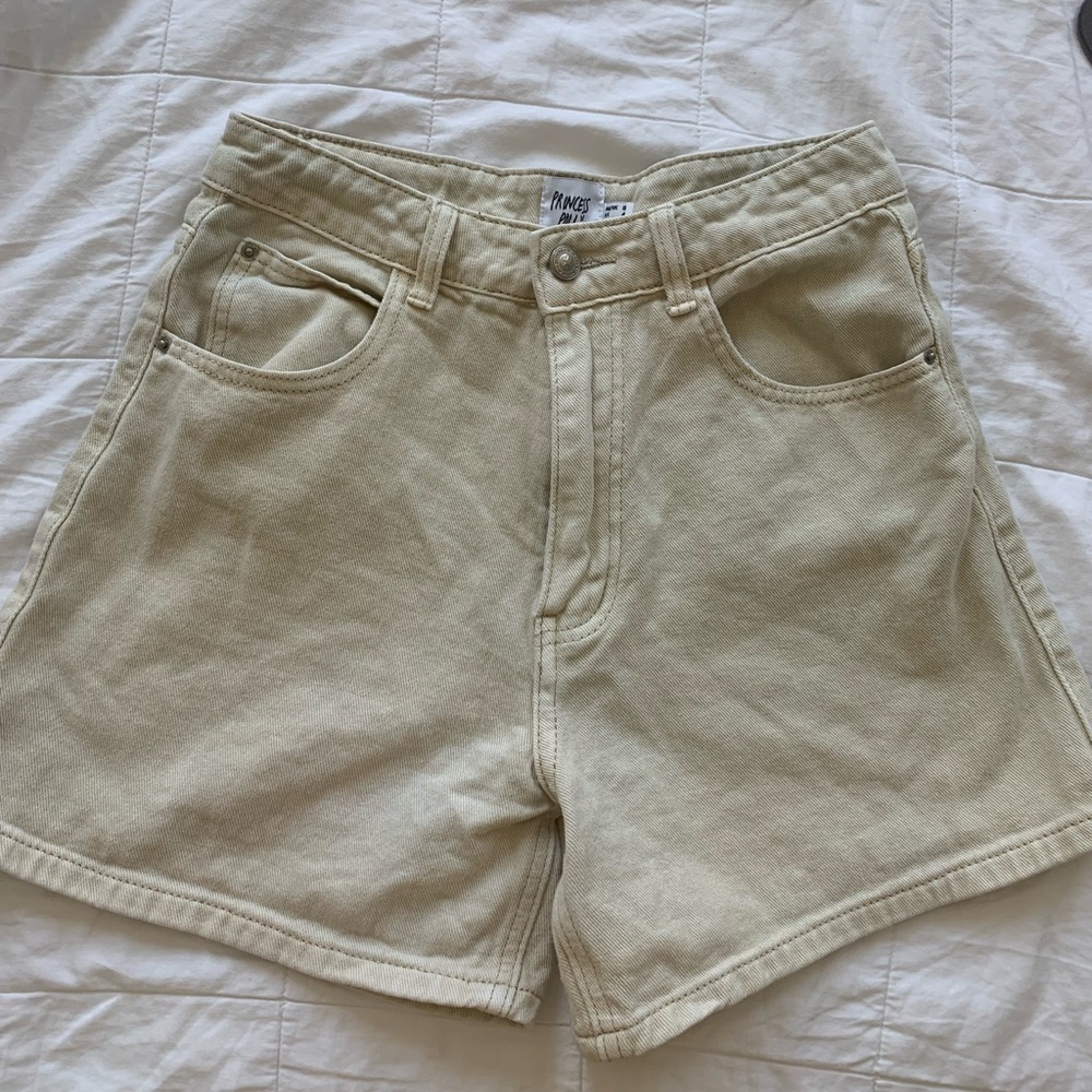 Princess Polly Swalla Beige Shorts